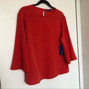 NWT Red Orange Blouse